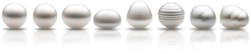 la forme des perles est un critère important