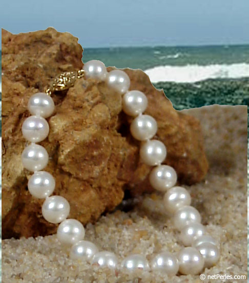 ensemble de perles Eau Douce